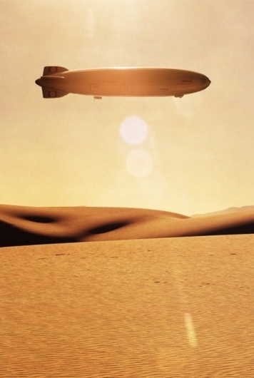 T H R T B R K R S #sun #vintage #hindenburg #blimp #desert