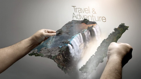 SBS Documentaries / TVC on Behance #travel #landscape #digital #illustration #photoshop #surreal