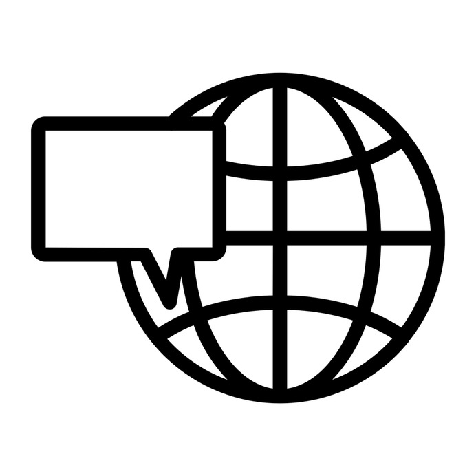 See more icon inspiration related to internet, world, communication, earth globe, world map, worldwide, maps and location, wireless internet, earth grid, globe grid, communications, bubble speech, interface, multimedia and signs on Flaticon.