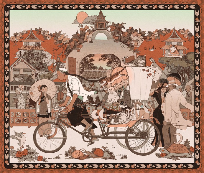 Garden 1910 on Behance