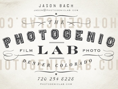 Design Envy | Identity #lab #photogenic #bach #jason