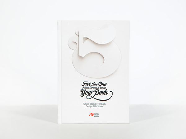 Five plus One IED Year Book on the Behance Network #type #number