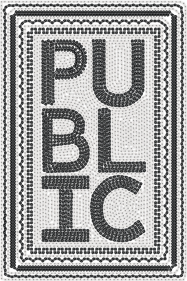 PUBLIC Bike Poster on the Behance Network #public #bike #poster #walsh #sagmeister
