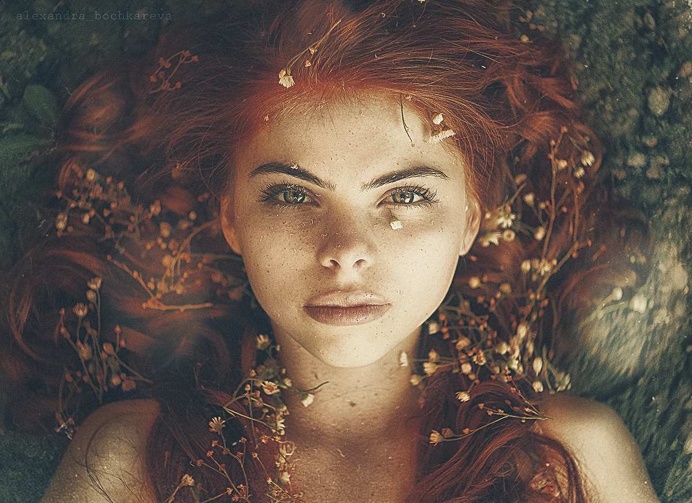 Beautiful Portraits of Freckles by Alexandra Bochkareva