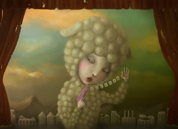 Surreal Paintings by Sonya FunSonya Fu (b. Fu Man-Yi 1982) is a surrealist artist based in Hong Kong. Growing up in the former British Col #arts #illustrations #inspirations