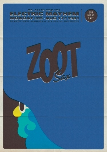 Retro Muppet Concert Posters | Michael De Pippo #post #illustration #muppets #poster