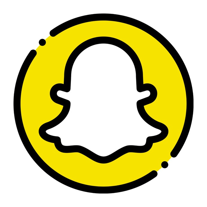 See more icon inspiration related to snapchat, logo, brands and logotypes, logos, logotype, social network and social media on Flaticon.