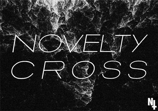 Novelty Cross// #type #white #black