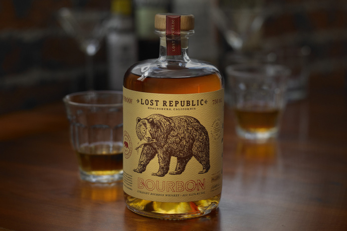 Lost Republic #bourbon #whiskey #packaging