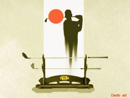 Katana Golf Club by Dedo | Society6 #katana #golf #club