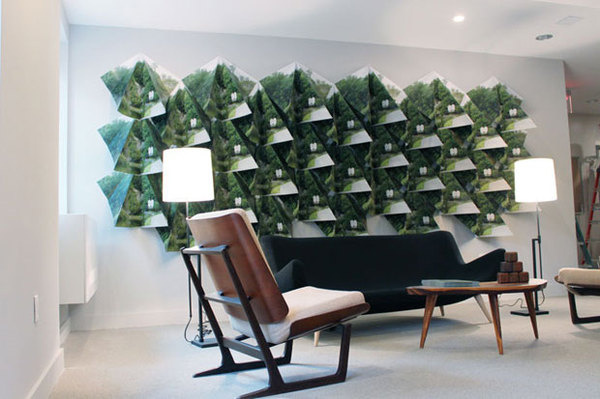 Installation at 88 Morningside. #install #wall #fold
