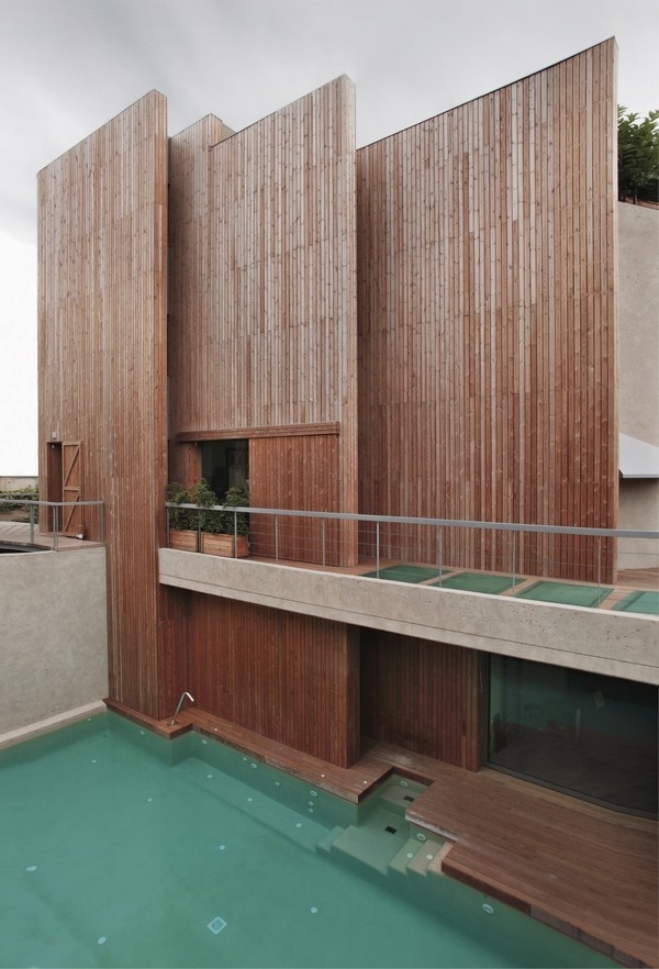 CJWHO ™ #wood #design #architecture #pool