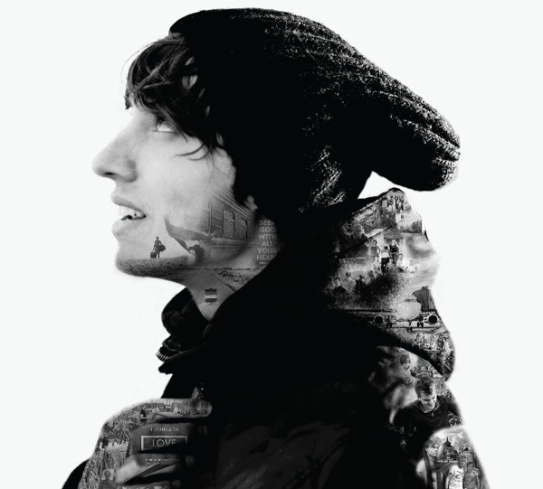Self Mapping #selfportrait #photo #typography #graphic #exposure #photoshop #double #blackandwhite #doubleexposure