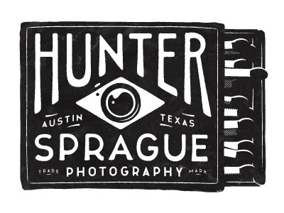 Dribbble - Hunter Sprague Photography logo by Simon Walker #type