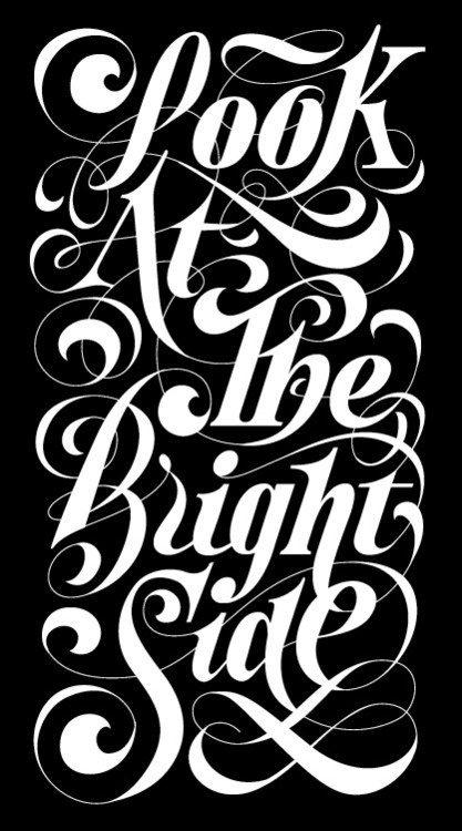 Typeverything.com - Look at the bright side by KGS Design. #type