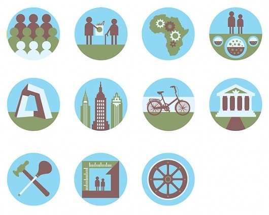 Pictograms on the Behance Network #icons #pictograms