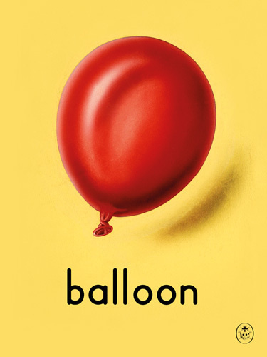balloon Art Print by Ladybird Books Easyart.com #print #design #retro #artprints #vintage #art #bookcover