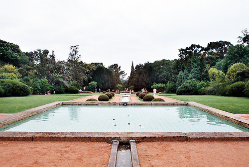 http://modus--vivendi.com/ #35mm #water #perspective #outdoors #journal #landscape #fountain #vivendi #photography #architecture #dreamy #garden #modus #light #green