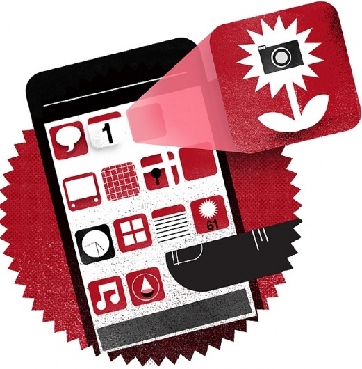 matthewhollister.com #iphone #illustration #texture