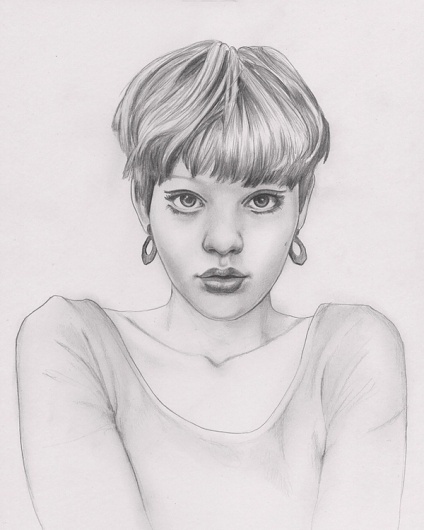 Misc. Portraits on the Behance Network #jenny #mrtsell #illustrator #swedish #illustration #portraits #drawing