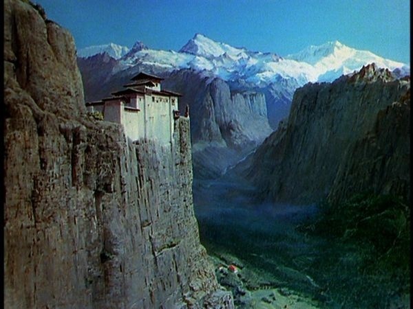 Big Thoughts from a Small Mind: Blind Spot: Black Narcissus #matte #narcissus #black #painting #film