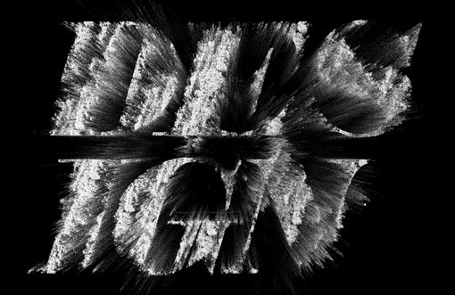 design work life » cataloging inspiration daily #white #design #black #explode #powder