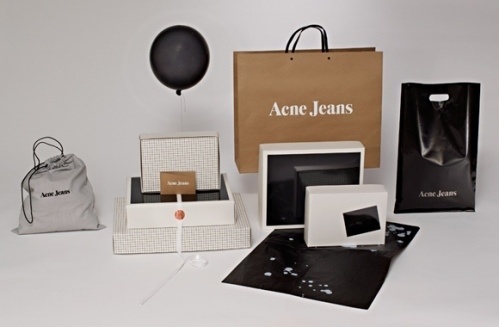 Creative: Acne Jeans Packaging | Por Homme - Men's Lifestyle, Fashion, Footwear and Culture Magazine #packaging #acne #branding
