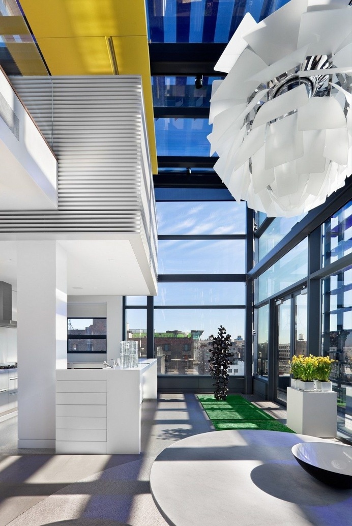 Soho Penthouse Duplex in Jean Nouvel's iconic 40 Mercer Street Building 6