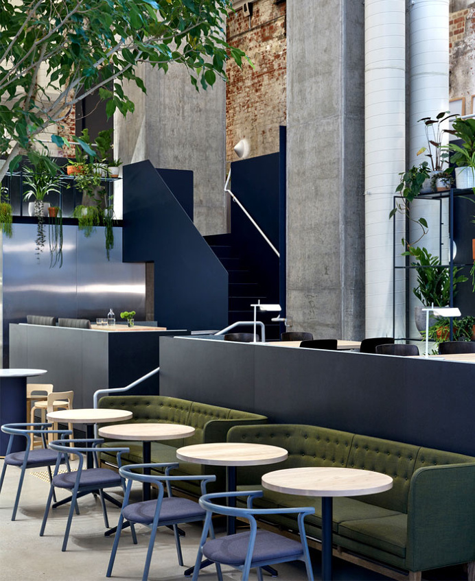 Melbourne Restaurant with Exposed Brickwork - #restaurant