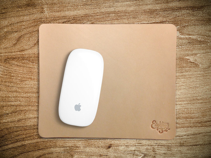 Mouse Pad Natural Veg Tan Leather Eighteen32 by Eighteen32 #apple #tan #mouse #eighteen32 #brand #natural #leather #magic #pad #veg