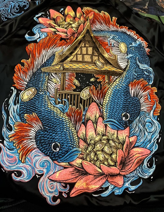 Siam Sukajan X J illustrator "Trirong" Collection