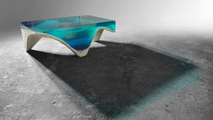 delmare acrylic glass ocean sea transparent table beauty beautiful new modern nice best inspiration inspire new www.mindsparklemag.com minds