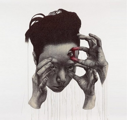 Bizarre but fascinating works - Wall to Watch #illustration #bizarre #painting #surreal