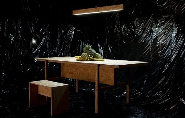 École | Mobilier OSB #design