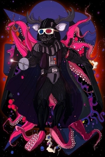 http://thecoolsumist.tumblr.com/tagged/illustration/page/3 #illustration #superheroes #animals