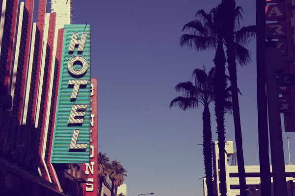 Las Vegas #las #palm #photography #signs #hotel #vegas #trees