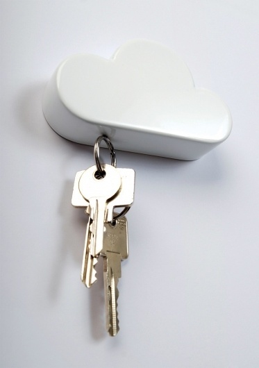 duncan shotton: cloud #magnet #cloud #keys