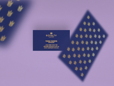 Bcards #royal #crown #cards #tsanev