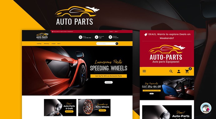 #Auto #Parts & #Equipment - #Prestashop #Responsive #Theme #eCommerce #Website #Design #Template