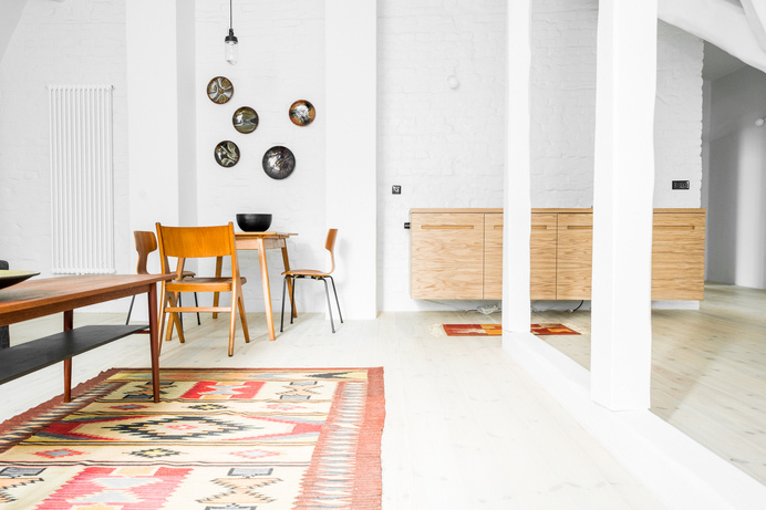 Loft in Berlin - interior design by Jacek Kolasinski - HomeWorldDesign (11) #loft #attic #kolasinski #interiors #berlin