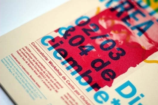 JAZZBA - Festival de Jazz on the Behance Network #flyer #festival #jazzba #poster
