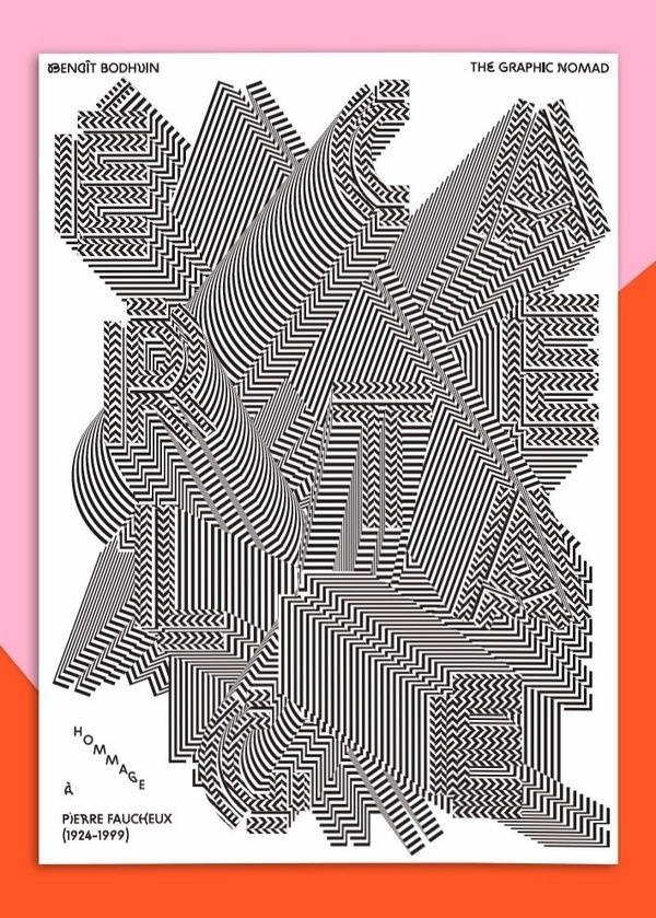 Hommage Ã Pierre Faucheux #print #poster