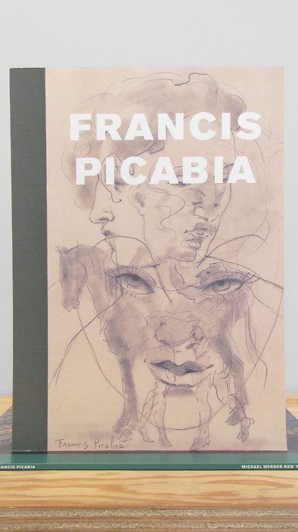 Francis Picabia, Drawings 1902-1950 "Transparence, visage et main" Michael Werner, New York, 2006 12.5 x 9.25 inches (31.75 x 23.5 cm) $55 P #layout #book #typography