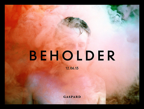 BEHOLDER #gallery #smoke #beholder #exhibition #brand #ad #gaspard