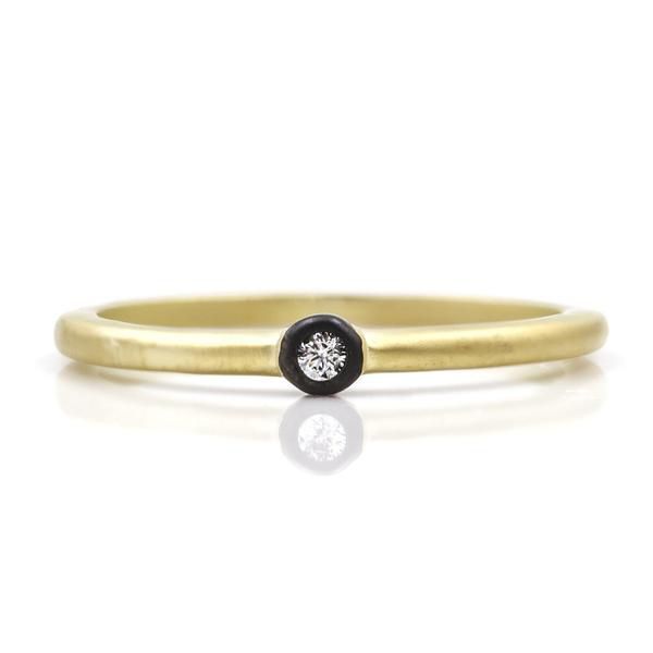 FR Simple Bezel Ring – Freida Rothman | Price: $35.00 | Product details @ https://bit.ly/2KORKmL. Buy now! #Rings #Jewelry #Fashion #FreidaRothman #NYC #NewYork #Brooklyn