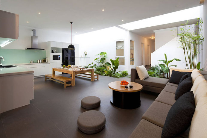 Go Vap House by MM ++ Architects - www.homeworlddesign. com (4) #interior #design #house #vietnam