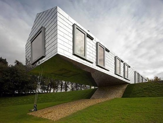 MVRDV: balancing barn completed #photography #architecture