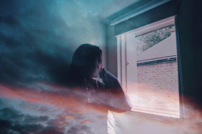 Multiple Exposure Film Portrait Photography by Maya Beano