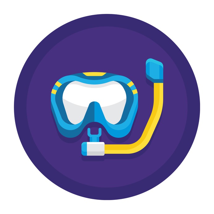 See more icon inspiration related to dive, travel, sea, diving mask, sports and competition, hobbies and free time, snorkel, diving, summertime, mask, fashion, sports and holidays on Flaticon.