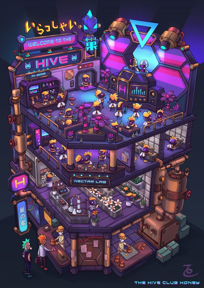 The Hive Club Honey, Bangzheng Du